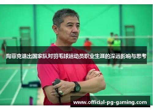 陶菲克退出国家队对羽毛球运动员职业生涯的深远影响与思考
